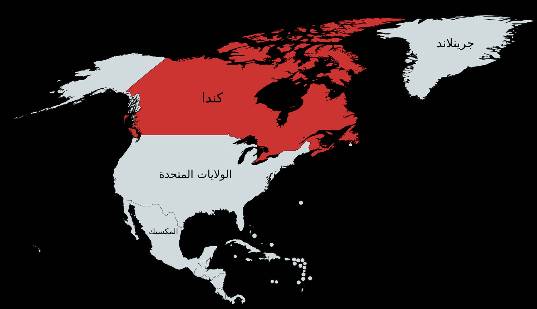 Americas Map